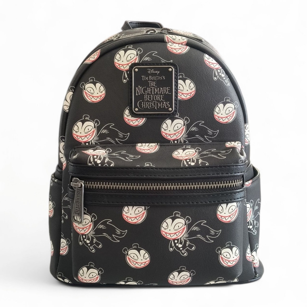 Loungefly Disney The Nightmare Before Christmas Scary Teddy AOP Mini Backpack